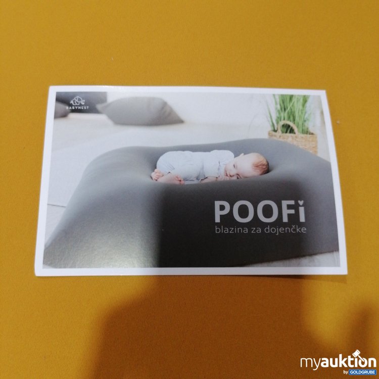 Artikel Nr. 840013: Poofi Babynest gelb 95x85 cm