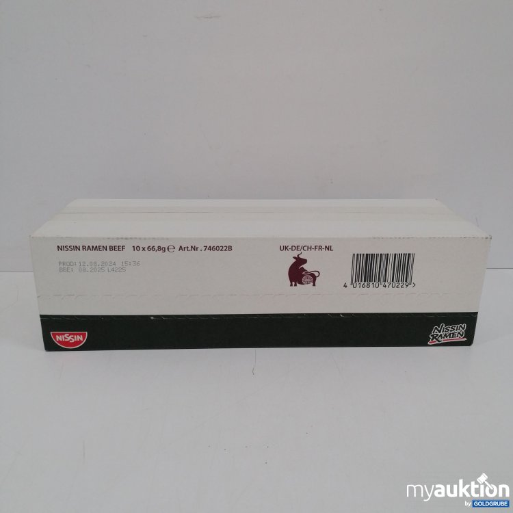 Artikel Nr. 860013 Artikel Nr. 860013: Nissin Ramen Beef 10x66.8g