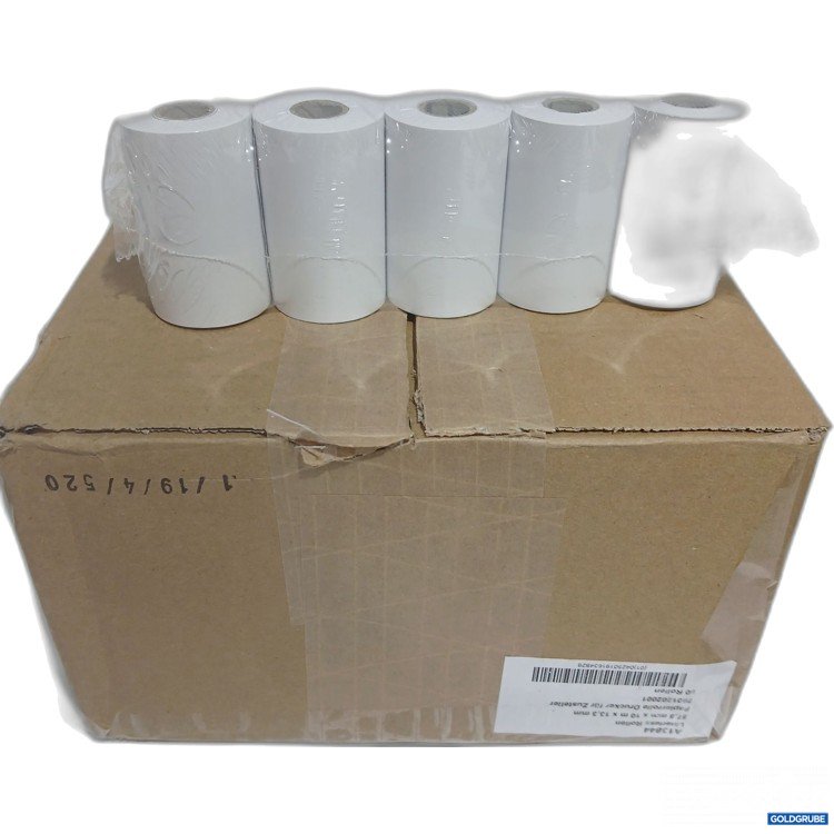 Artikel Nr. 882013 Artikel Nr. 882013: Linerless Papierrollen 57,5mm x 10m x 13,3mm 50Rollen