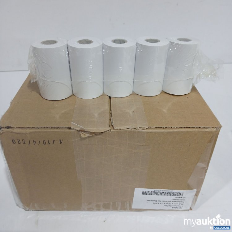 Artikel Nr. 882013 Artikel Nr. 882013: Linerless Papierrollen 57,5mm x 10m x 13,3mm 50Rollen