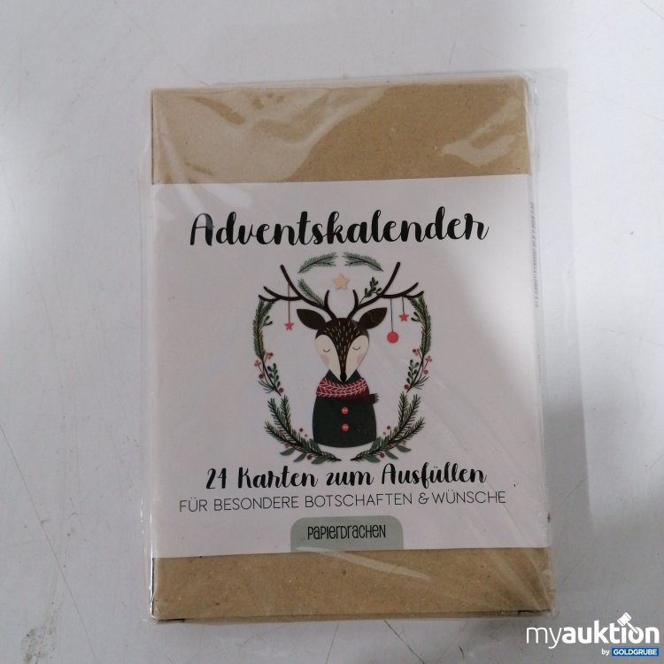 Artikel Nr. 887013 Artikel Nr. 887013: Adventkalendar 24 Karten zum Ausfüllen