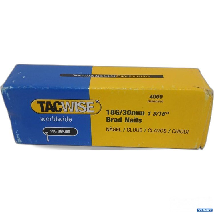 Artikel Nr. 920013: TACWISE Brad Nails 18G 30mm 1 3/16
