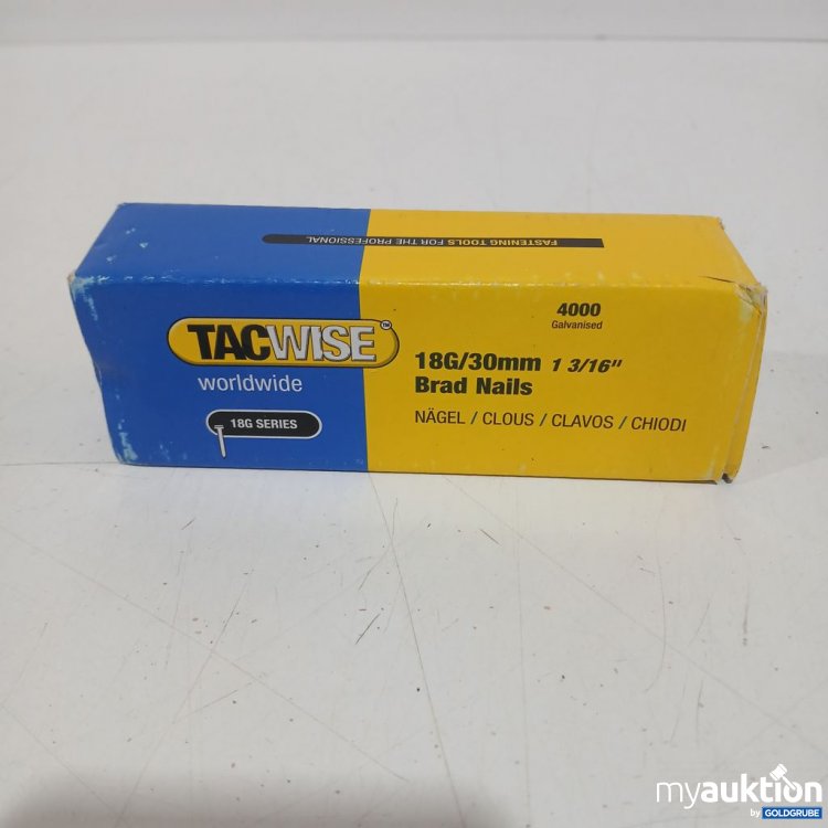 Artikel Nr. 920013: TACWISE Brad Nails 18G 30mm 1 3/16