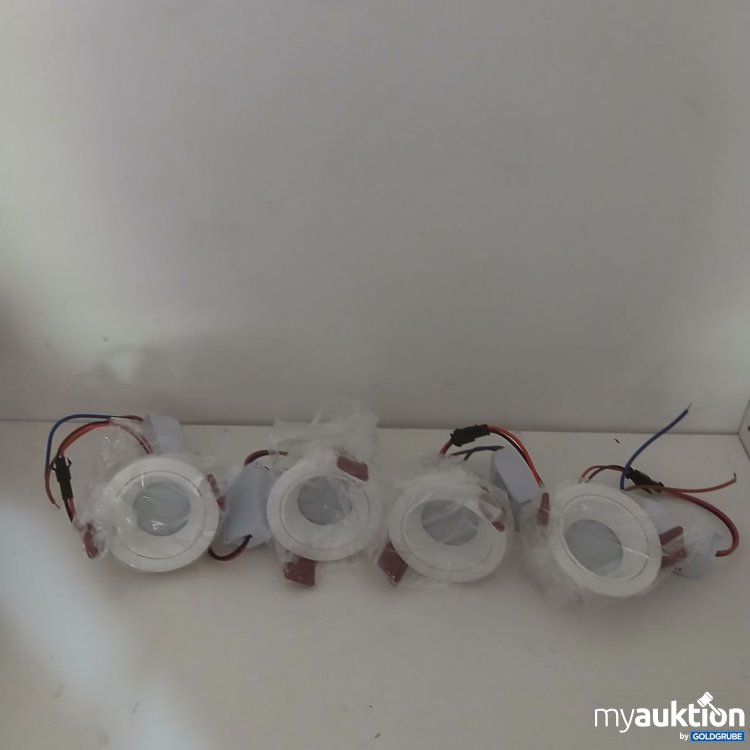 Artikel Nr. 933013: LED Einbaustrahler 4 Stück Typ F1-3W
