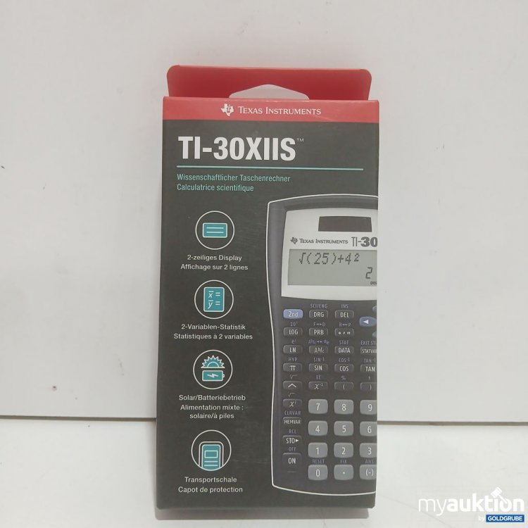 Artikel Nr. 938013: Texas Instruments TI-30XIIS  Taschenrechner