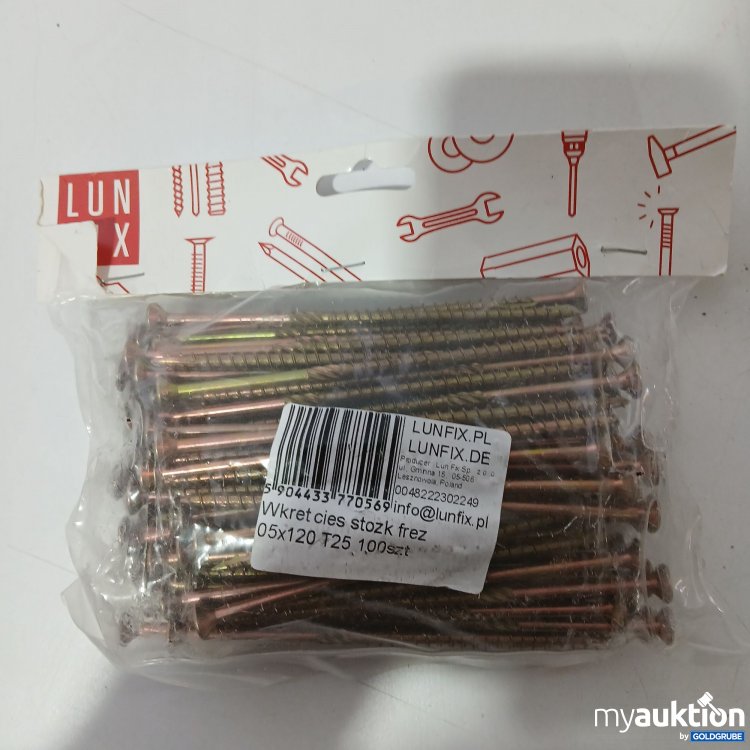 Artikel Nr. 952013: LunFix Schrauben 0,5x120 T25 100Stk