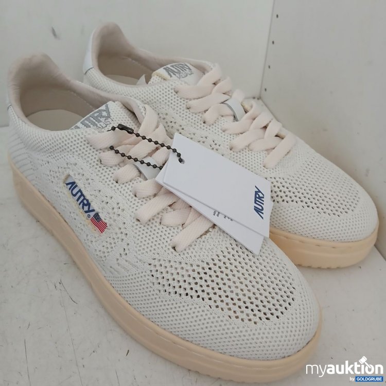 Artikel Nr. 955013 Artikel Nr. 955013: Autry Easeknit Low Wom Knit/Leat Wht/Ivory