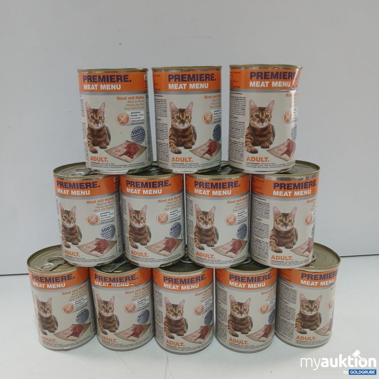 Artikel Nr. 958013: Premiere Meat Menu Adult Rind mit Huhn 12x400g 