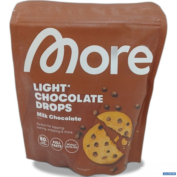 Artikel Nr. 959013: More Light Chocolate Drops Milk Chocolate 250g