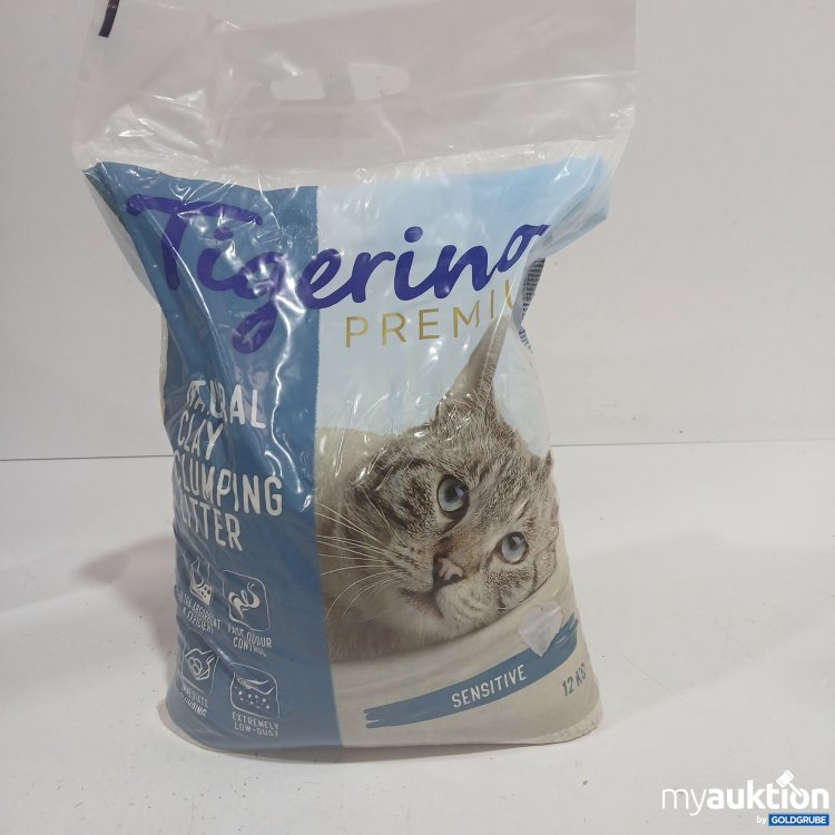 Artikel Nr. 973013: Tigerino natural clay clumping Litter sensitive 12kg 