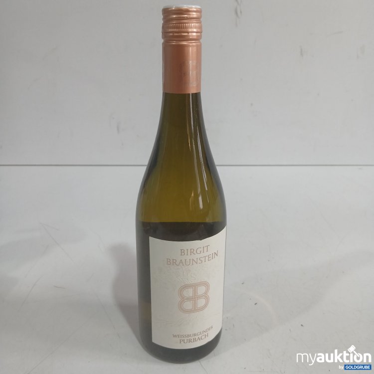 Artikel Nr. 991013 Artikel Nr. 991013: Birgit Braunstein Weißburgunder Purbach 750ml