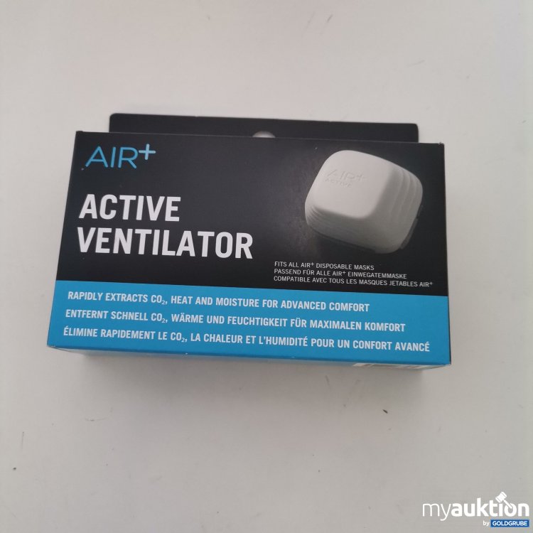 Artikel Nr. 377014 Artikel Nr. 377014: Air+ Active Ventilator kompatibel mit active Pro Feinstaubmaske