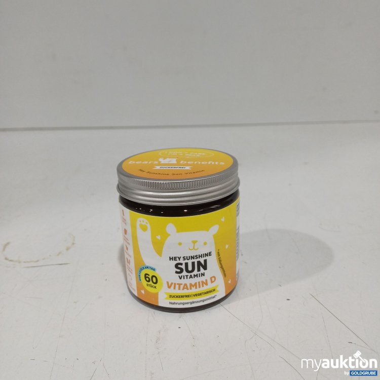 Artikel Nr. 462014: Bears benefits Zuckerfrei Vitamin D 150g