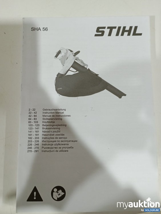 Artikel Nr. 527014: STIHL Laubbläser SHA 56