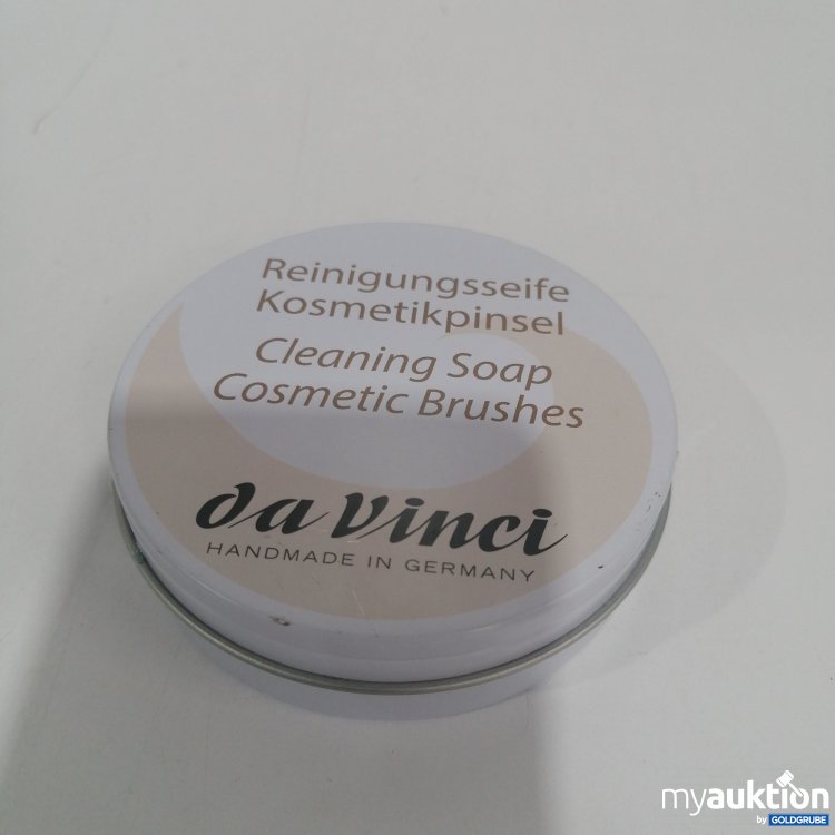 Artikel Nr. 839014 Artikel Nr. 839014: DaVinci Reinigungsseife Kosmetikpinsel 85g