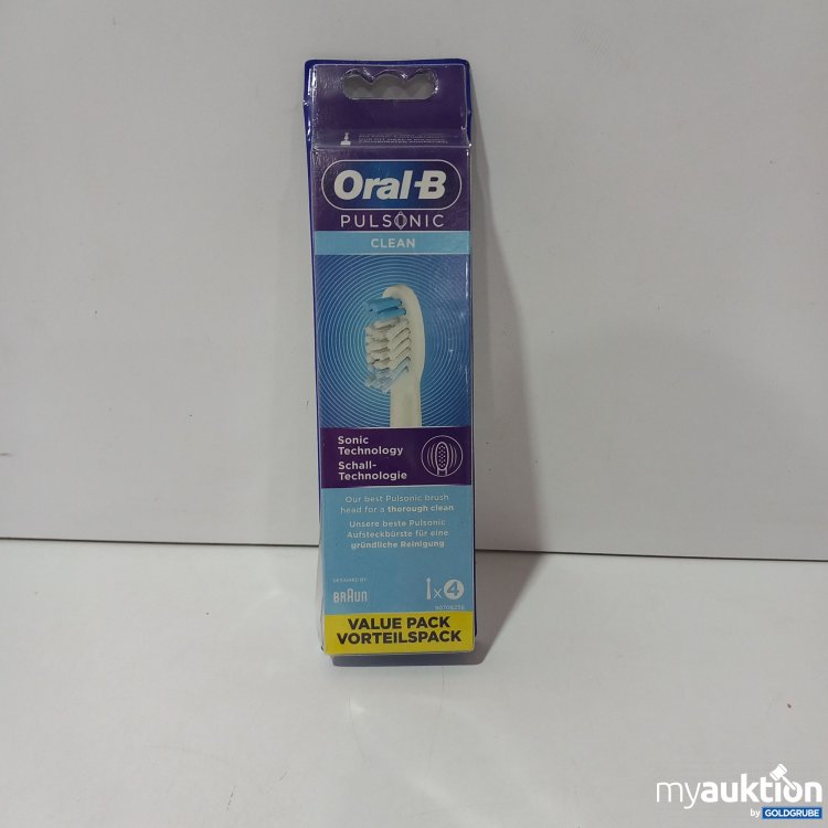 Artikel Nr. 869014 Artikel Nr. 869014: Oral B Pulsonic clean Aufsteckbürsten 4x