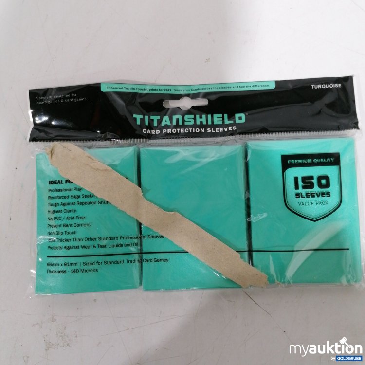 Artikel Nr. 887014 Artikel Nr. 887014: Titanshield Card Protection Sleeves