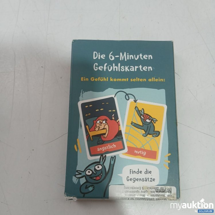 Artikel Nr. 930014: Die 6-Minuten Gefühlskarten