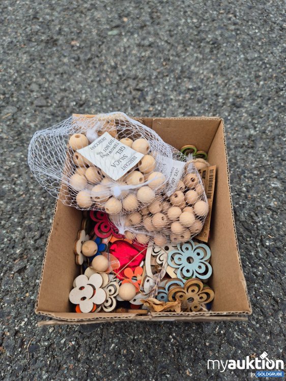 Artikel Nr. 935014: Dekoelemente Holz kleine Packung