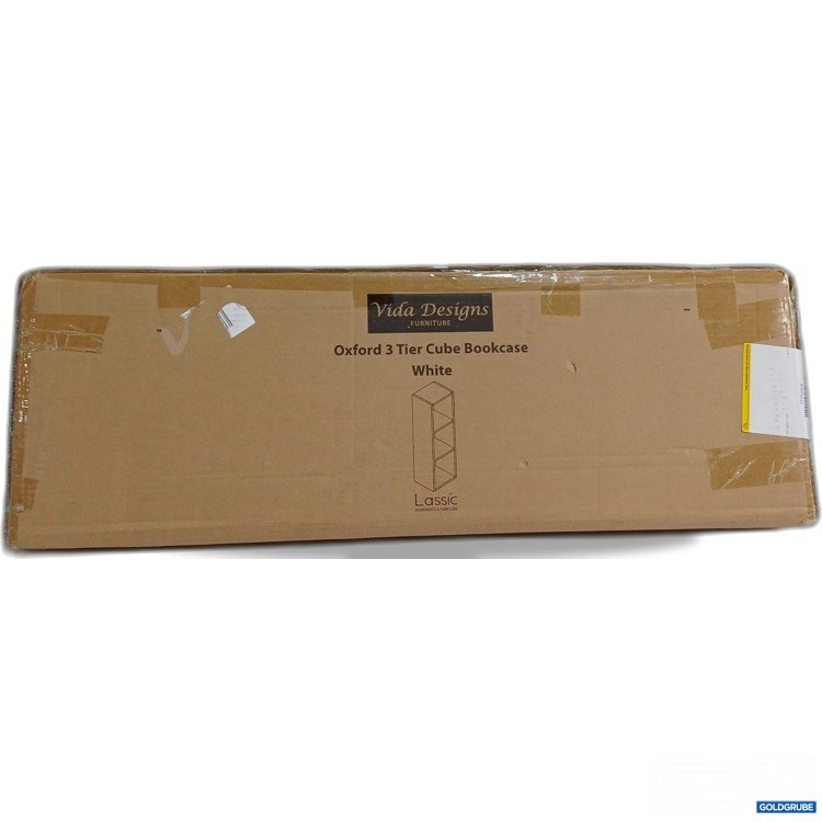 Artikel Nr. 961014: Vida Designs Oxford 3 Tier Cube Bookcase white 333631  