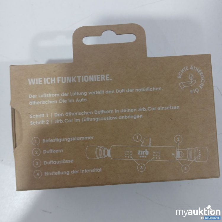 Artikel Nr. 962014: ZIRB.CAR Zirb Erfrischt Duft für 8 Wochen Citrus
