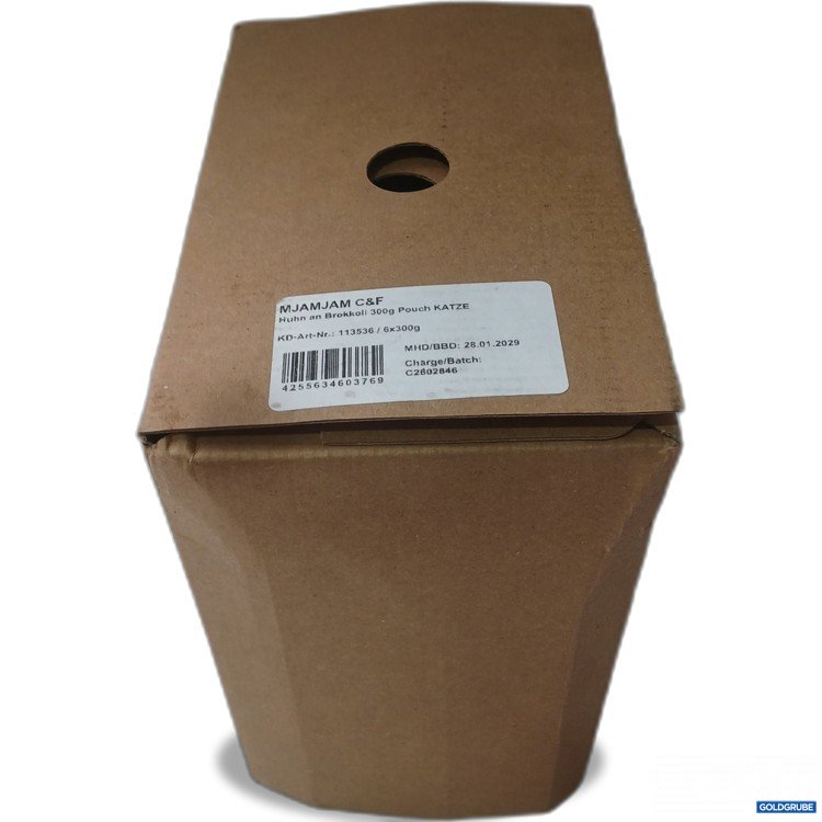 Artikel Nr. 981014 Artikel Nr. 981014: Mjamjam Katzenfutter Huhn an Brokkoli Pouch 6×300g