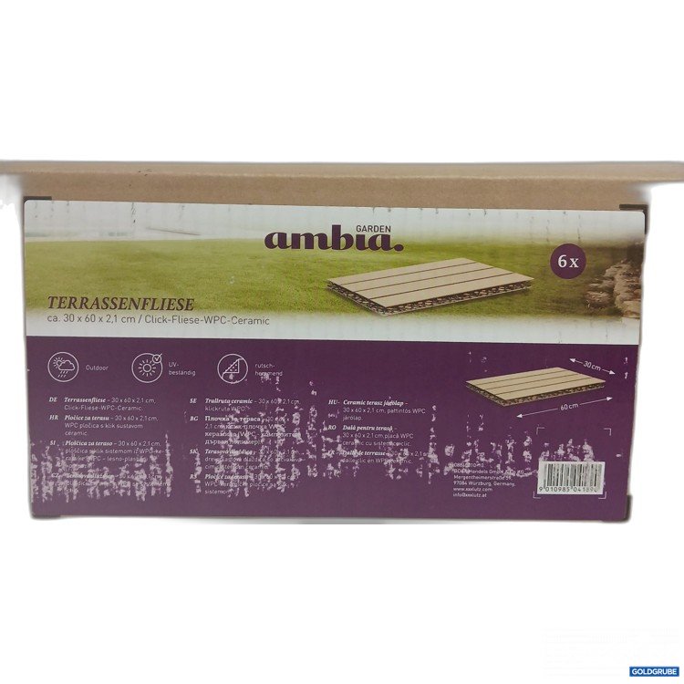 Artikel Nr. 985014 Artikel Nr. 985014: Ambia Garden Terrassenfliesen ca. 30x60x2,1cm 6Stk
