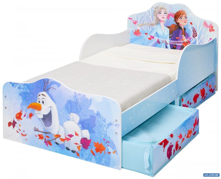 Artikel Nr. 394015 Artikel Nr. 394015: Frozen 2 Bett mit Stauraum Eiskönigin