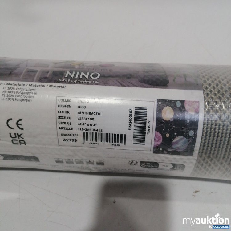 Artikel Nr. 439015: Paco Home Nino 888,Teppich Anthrazit 133x190