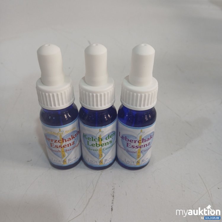 Artikel Nr. 463015 Artikel Nr. 463015: Lage & Roy Chakrablüten Essenzen Stärkung des Immunsystems 3x10ml