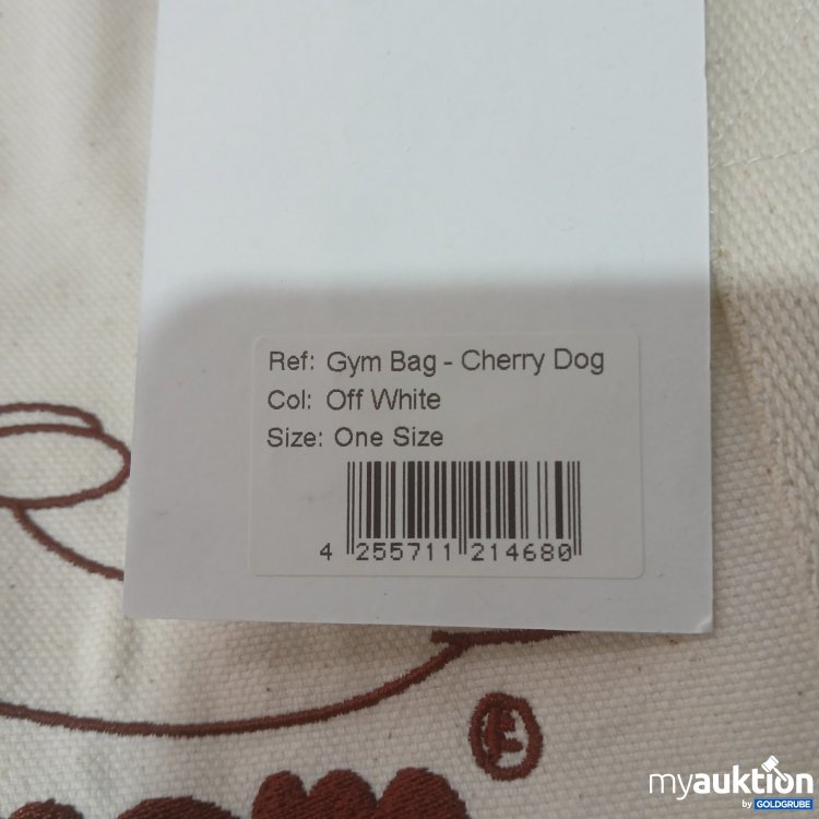 Artikel Nr. 468015 Artikel Nr. 468015: nom Gym Bag Cherry Dog Off White One Size
