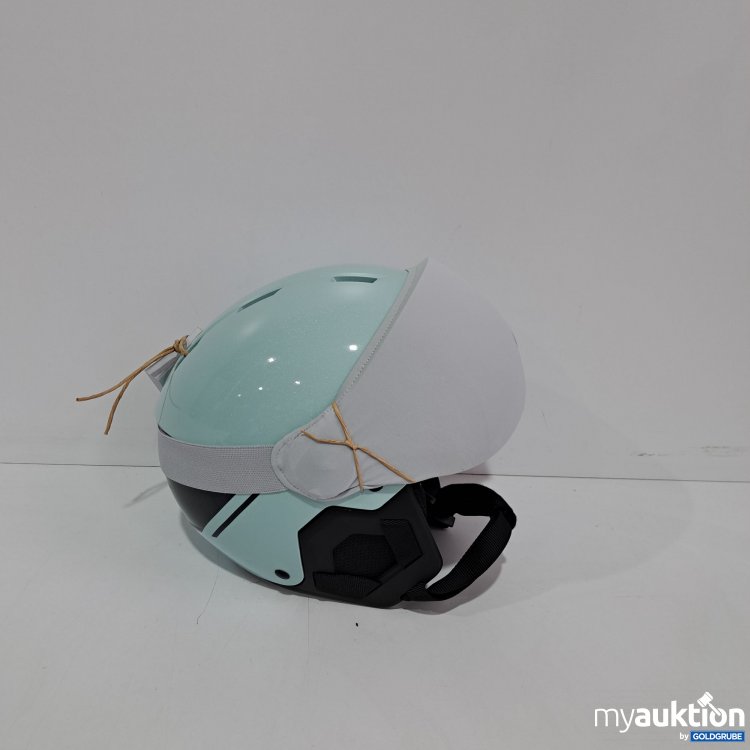 Artikel Nr. 817015 Artikel Nr. 817015: Decathlon Schihelm S mit Brille, 53-56 cm türkis