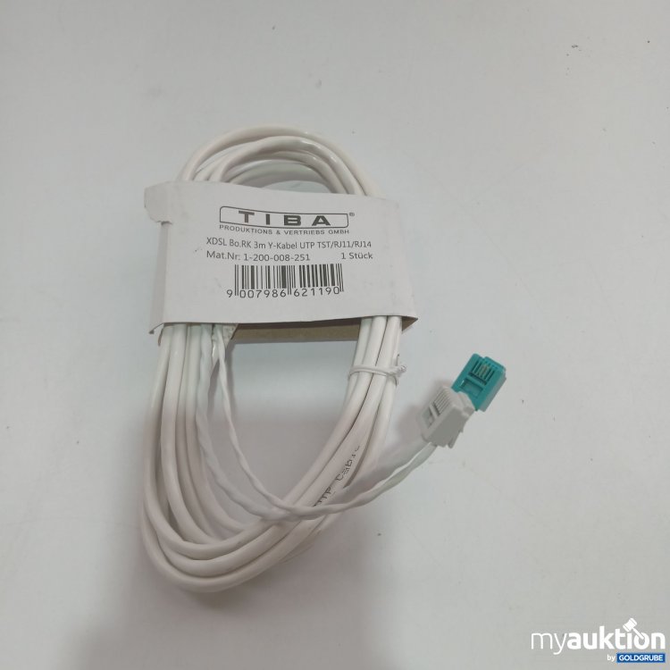 Artikel Nr. 846015 Artikel Nr. 846015: Tiba XDSL 3m Y-Kabel