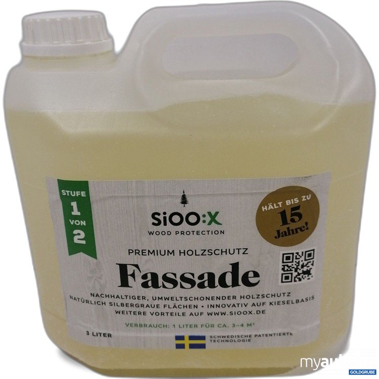 Artikel Nr. 891015: SIOO:X Premium Holzschutz Fassade 3L