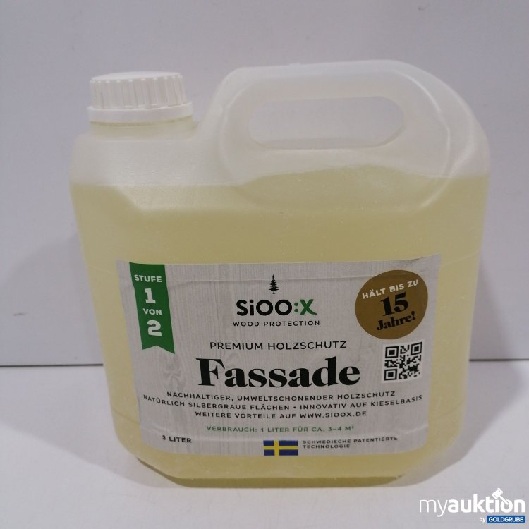 Artikel Nr. 891015: SIOO:X Premium Holzschutz Fassade 3L