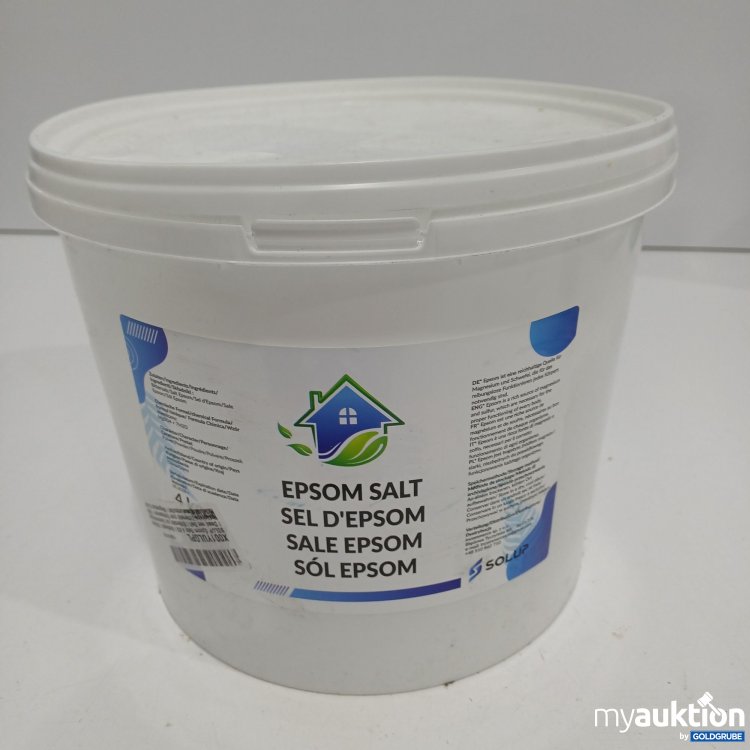 Artikel Nr. 895015: SOLUP Epsom Salz, Badezusatz, 4kg
