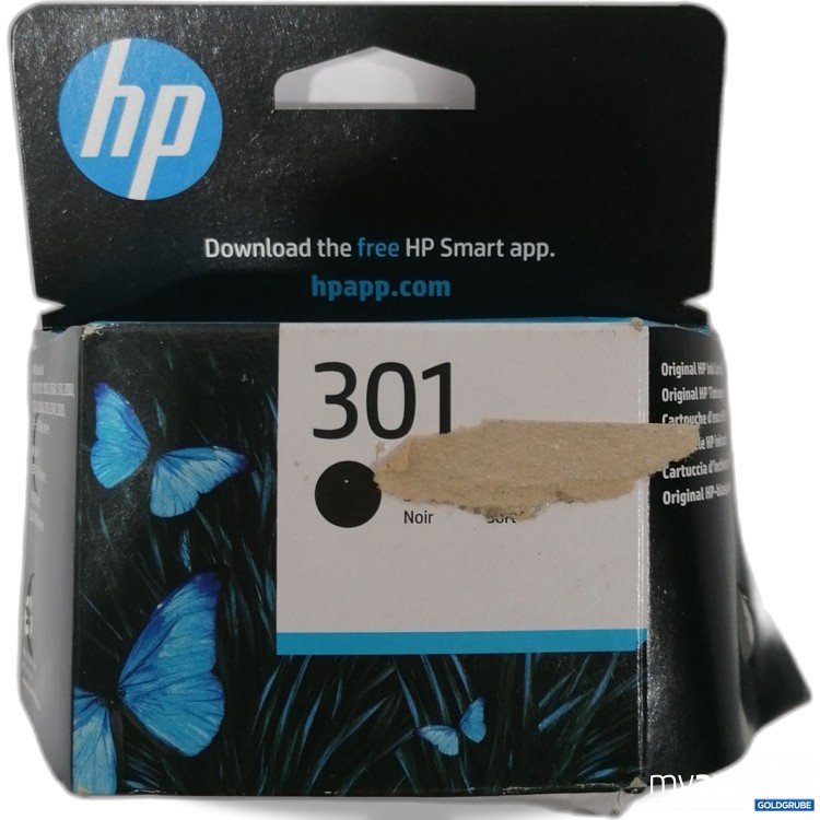 Artikel Nr. 898015: HP Druckerpatrone 301 Schwarz 