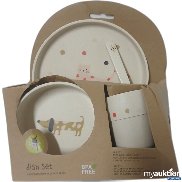 Artikel Nr. 913015: Lässig Dish Set Kindergeschirr 4x