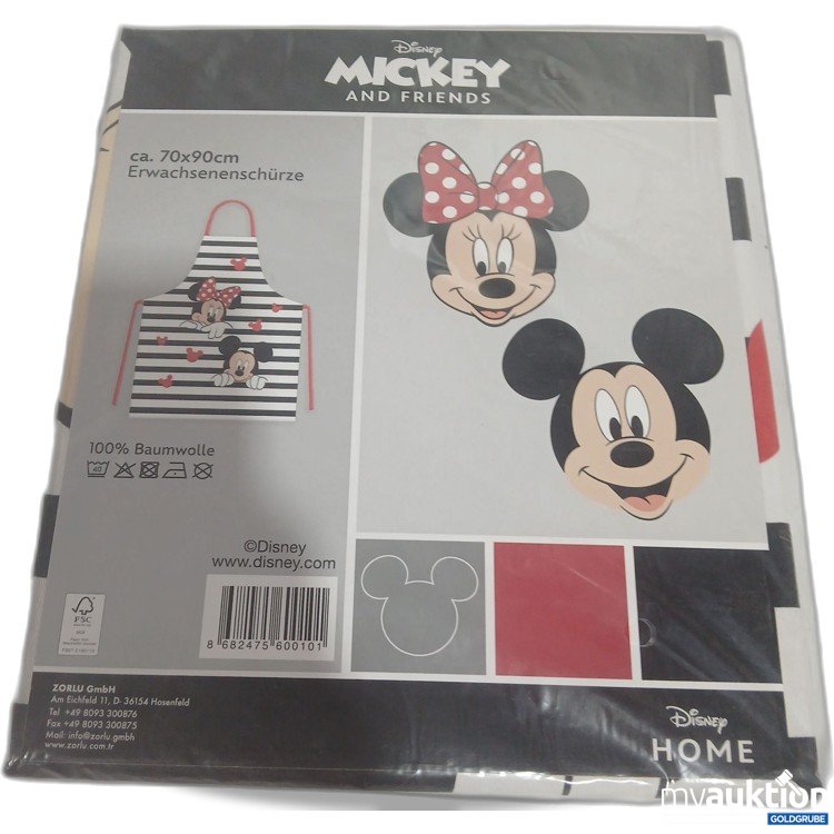 Artikel Nr. 929015: Disney Mickey and Friends Erwachsenenschürze ca. 70x90cm 