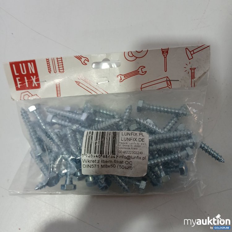 Artikel Nr. 952015: LunFix Schrauben DIN571 M8x50 50Stk