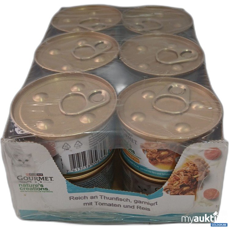 Artikel Nr. 958015: Purina Gourment nature's creations Thunfish Tomaten und Reis 12x85g