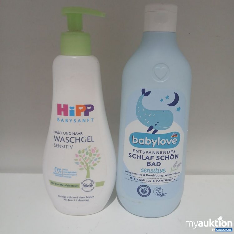 Artikel Nr. 982015 Artikel Nr. 982015: HIPP BABY SANFT Haut und Haar Waschgel sensitiv
Babylove Schlaf schön Bad sensitiv