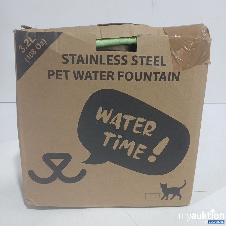 Artikel Nr. 993015: Stainless Steel Pet Water Fountain 3,2L 