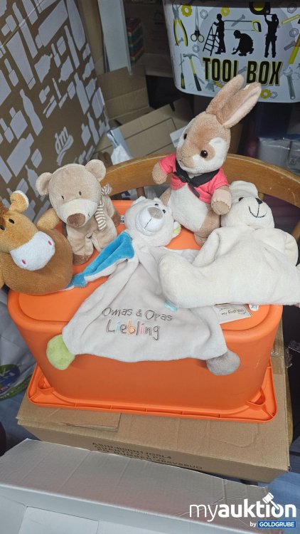 Artikel Nr. 397016: Stofftiere Konvolut- Omas und Opas Liebling Kuscheltier