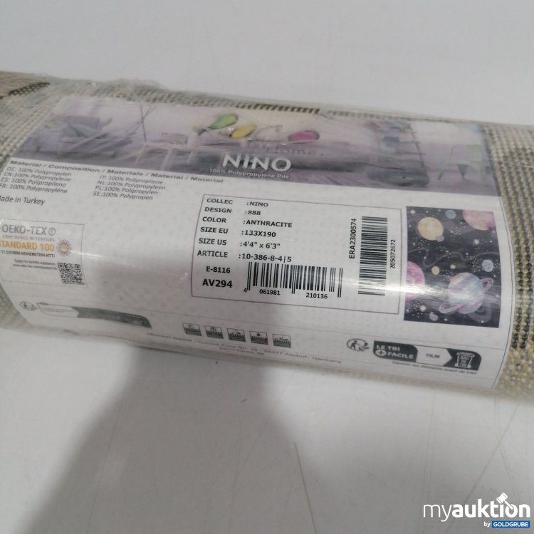 Artikel Nr. 439016: Paco Home Nino 888,Teppich Anthrazit 133x190