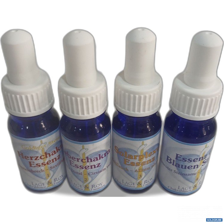 Artikel Nr. 463016 Artikel Nr. 463016: Lage & Roy Chakrablüten Essenzen Balance im Leben und Entgiftung der Organe 4x10ml