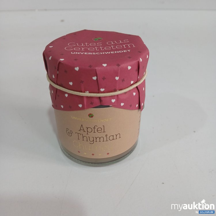 Artikel Nr. 816016: Unverschwendet Apfel & Thymian Chutney 130g