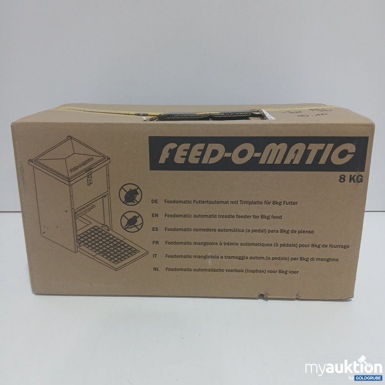 Artikel Nr. 871016 Artikel Nr. 871016: Feed-o-matic Futtertautomat mit Trittplatte 8kg