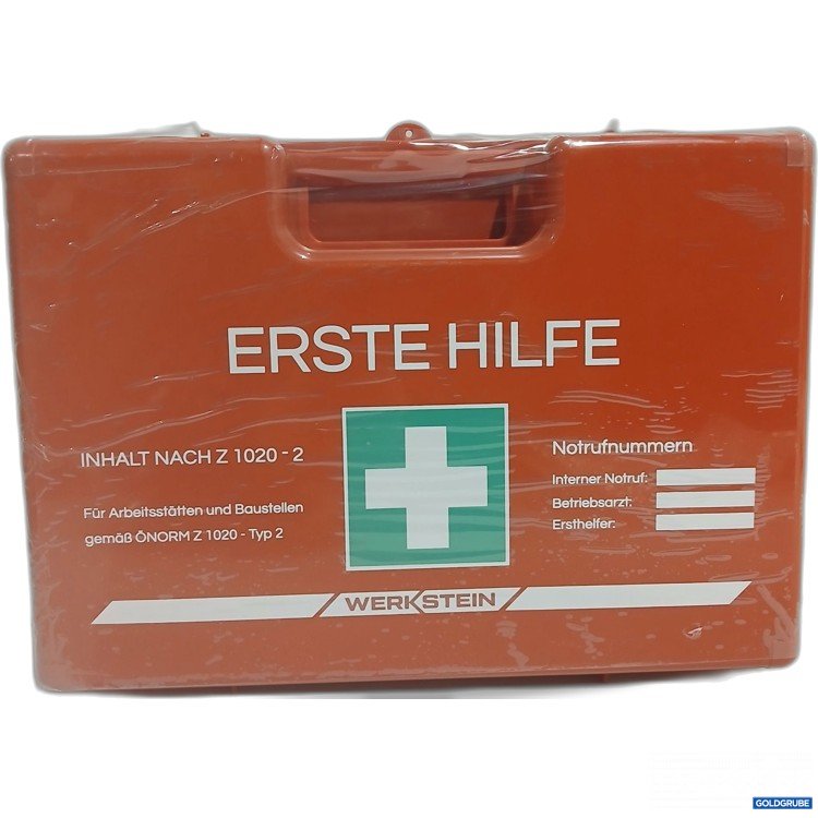 Artikel Nr. 882016: Werkstein Erste Hilfe Koffer Inhalt nach Z1020-2 