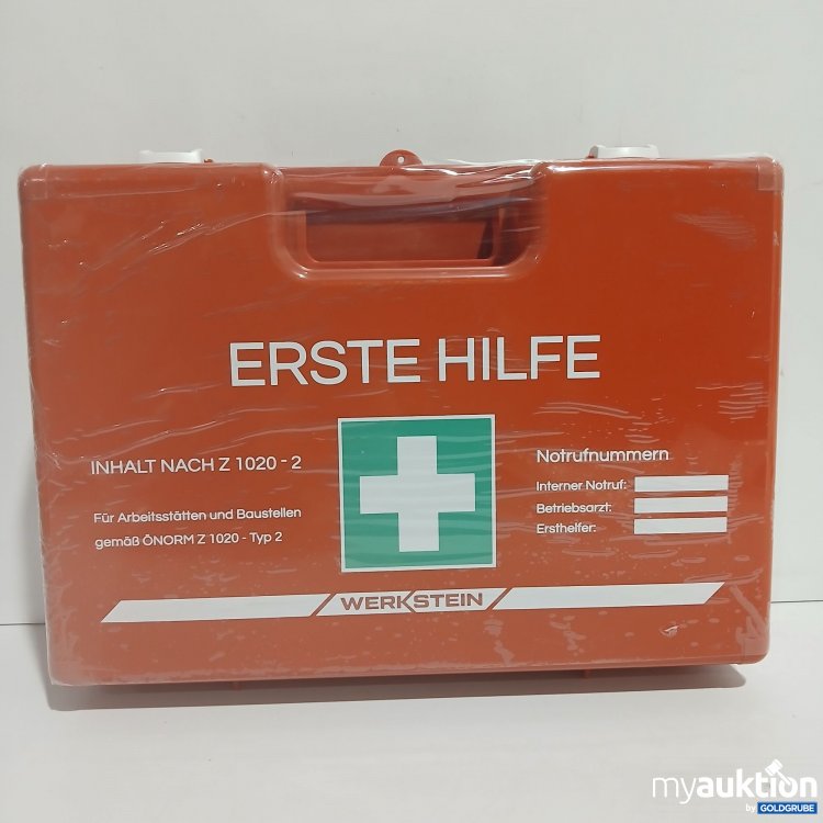 Artikel Nr. 882016: Werkstein Erste Hilfe Koffer Inhalt nach Z1020-2 